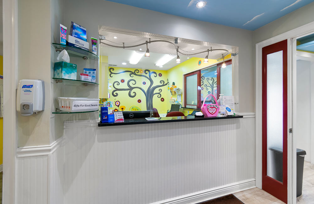 Reception area of Staten Island Pediatric Dentistry
